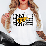 Snyder Tigers Repeat DTF Print