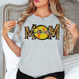 Leopard Sports Mom DTF Print