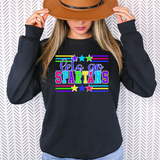 Spartans Lets Go Multi Color DTF Print