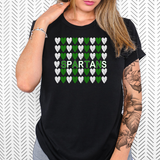 Spartans Heart Collage DTF Print