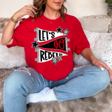 Rebels Lets Go Star Banner Trio DTF Print