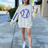 Baseball Softball Game day with Laces DTF Print