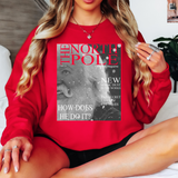 Vogue Santa DTF Print
