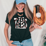 Tigers Baseball Doodle DTF Print