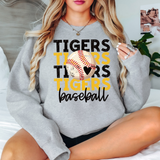 Tigers Repeat Baseball DTF Print