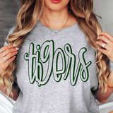 Tigers Whisper DTF Print