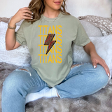 Titans Baseball Bolt DTF Print