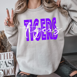 Tigers Two Tone DTF Print