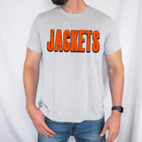 Jackets Unisex Shadow Team Black and White DTF Print