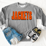 Jackets Unisex Shadow Team Black and White DTF Print