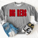 Big Reds Unisex Shadow Team Black and White DTF Print
