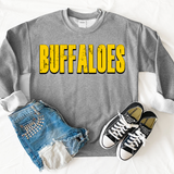Buffaloes Unisex Shadow Team Black and White DTF Print