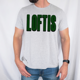 Loftis Unisex Shadow Team Black and White DTF Print