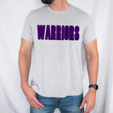 Warriors Unisex Shadow Team Black and White DTF Print
