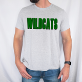 Wildcats Unisex Shadow Team Black and White DTF Print