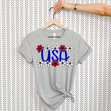 USA Daisy Row DTF Print