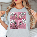 Horror Very Demure DTF Print