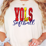 Vols Sport Grunge DTF Print