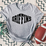 Griffins Warped Two Color Game Day DTF Print