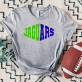Jaguars Warped Two Color Game Day DTF Print