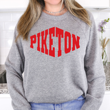 Piketon Warped Two Color Game Day DTF Print