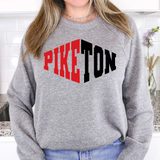 Piketon Warped Two Color Game Day DTF Print