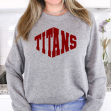 Titans Warped Two Color Game Day DTF Print
