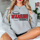 Warrior Baseball 01 DTF Print