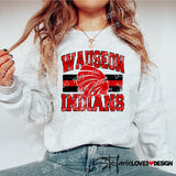 Hometown Classic Wauseon Indians DTF Print