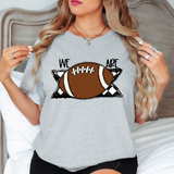 We Are Football Checker DTF Print