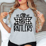 We Are Rattlers Checker DTF Print