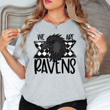 We Are Ravens Checker DTF Print