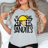 We Are Sandites Checker DTF Print