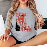 Whats Up Tigers Red/Black Foam Finger DTF Print