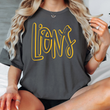 Lions Whisper DTF Print