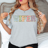Faux Chenille Wifer DTF Print