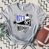 Wildcats Star Banner Trio DTF Print
