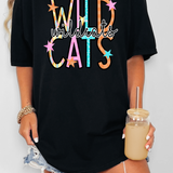 Wildcats Star Doodle Mix DTF Print