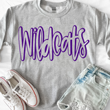 Wildcats Whisper DTF Print