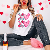 XOXO Doodle DTF Print