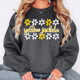 Yellow Jackets Daisy Row DTF Print