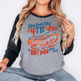 You Look Like The 4th Patriotic Colorful DTF Print