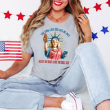 You Look Like The 4th Makes Me Want a Hot Dog DTF Print