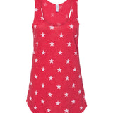 Alternative Womens Printed Meegs Ec0-Jersey Racerback Tank