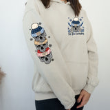 Tis the Season Sweater Weather Skull DTF