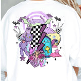 Purple Retro Halloween DTF