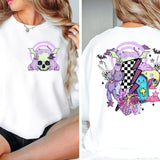 Purple Retro Halloween DTF