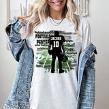 Behind Every Football Player is a Mom Personalized DTF Print TAT 1week