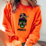 Monster Halloween Skeleton DTF