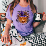 Moo I Mean Boo Halloween Highland Cow DTF